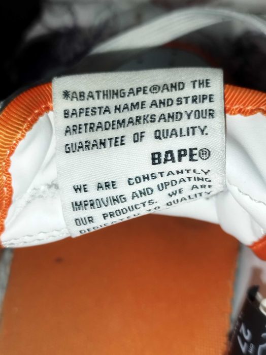 Vând bapesta orange