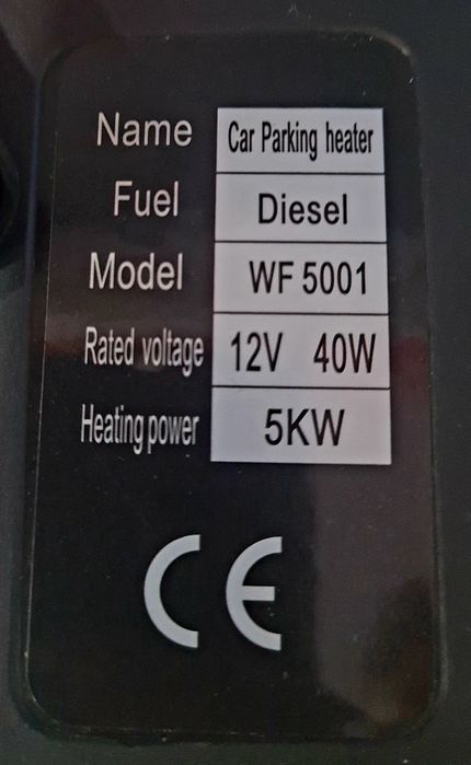 Нови Сухи дизелови печки 5-8 Kw за автомобил,бус, кемпер,карав