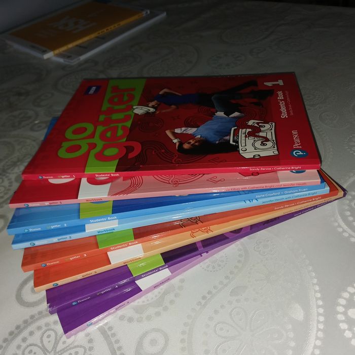 Go getter 1 2 3 4 оригинал students' + work book + disk