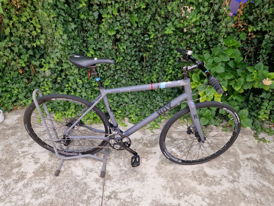 Bicicleta HOY Shizuoka .003 Gravel Cursiera Hybrid Sram Apex 2x10 FSA Tekro Gemini Twin Piston Cadru L 10kg