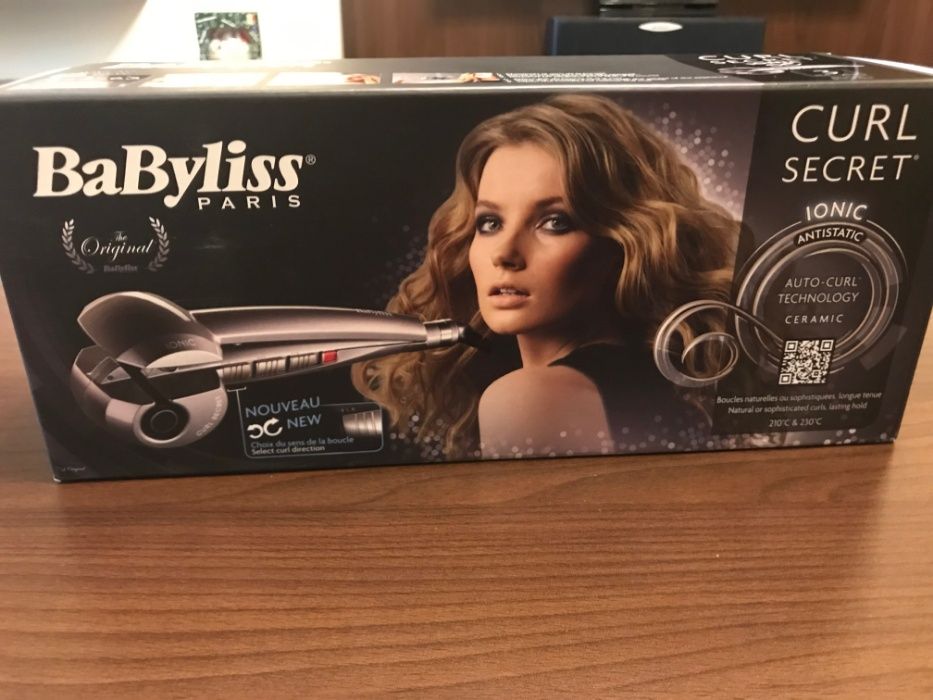 Ondulator Automat Ionic Curl Secret Reversible Silver - BaByliss