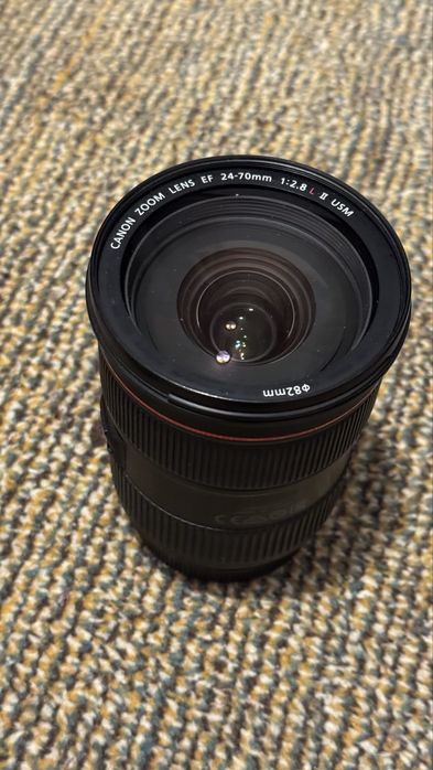 Obiective canon zoom lens ef  24-70 1:2.8  L ii 2 usm