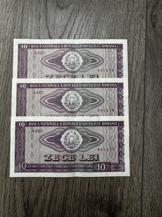 Vand bancnote de 10 lei 1966