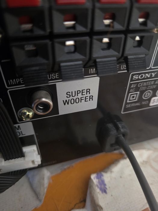 Vand sistem audio Sony