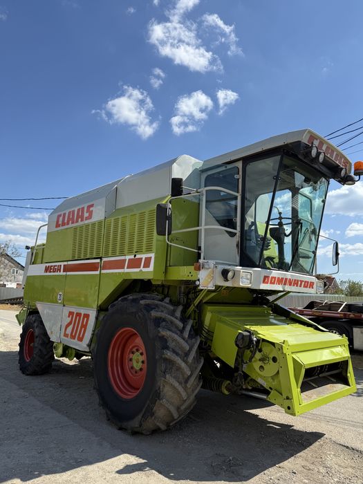 Vand combina claas mega 208