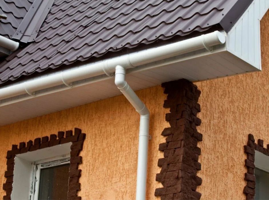 Водосток, установка, ремонт.