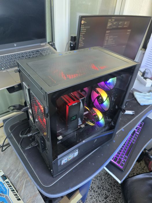 Геймърски компютър i5-10400F | RX 6600 8GB | 16GB RAM | NVMe + 1TB | Леден, тих и мощен!