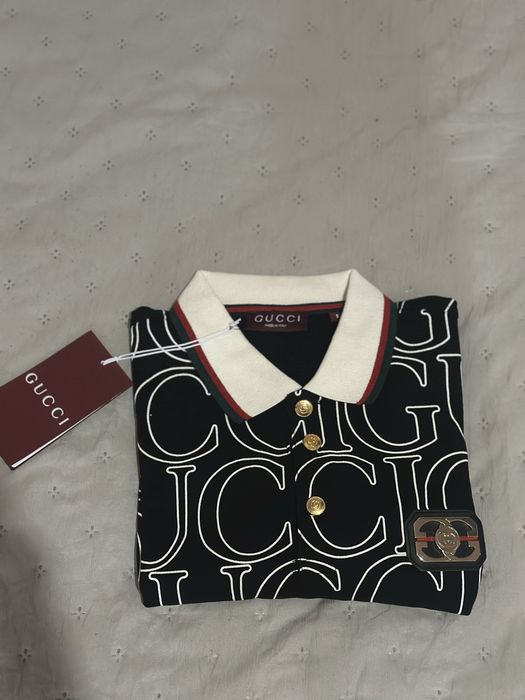 Елегантна тениска на известната марка GUCCI. За хора с вкус и естетика