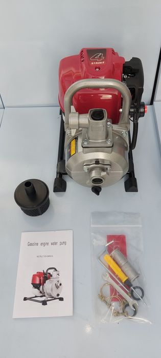 Бензинова помпа двутактова. Четиритактова бензинова помпа за поливане