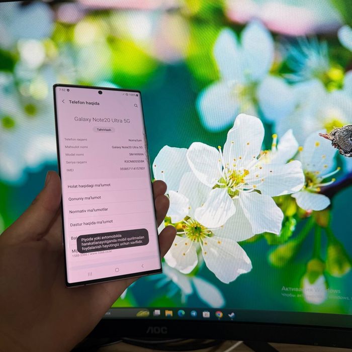 Samsung Galaxy note 20 ultra