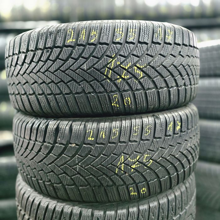 2x 215/55/17 M+S BRIDGESTONE 2020 Stare excelentă