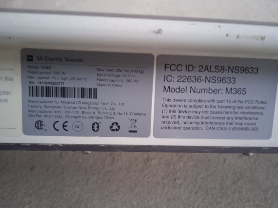 Электросамокат xiomi