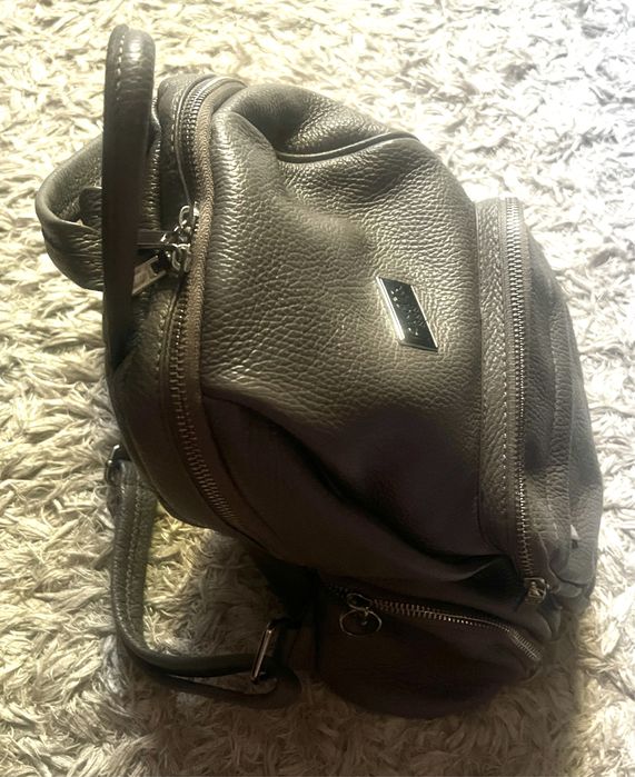 Rucsac ( geanta ) piele naturala italia