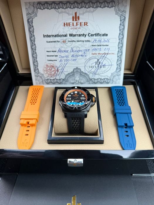 Helfer Divermaster 3 Full Black Limited Edition 1000pcs 2026