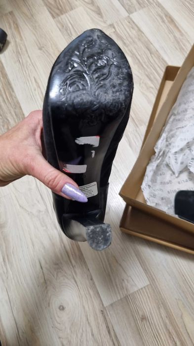 Боти естествена кожа и велур Дарис размер 37 чисто нови цена 100лв