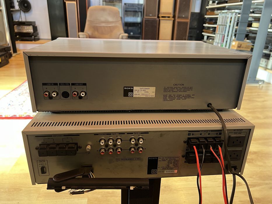 Receiver/Statie-Radio Sony STR-434L și deck/casetofon Sony TC-K45