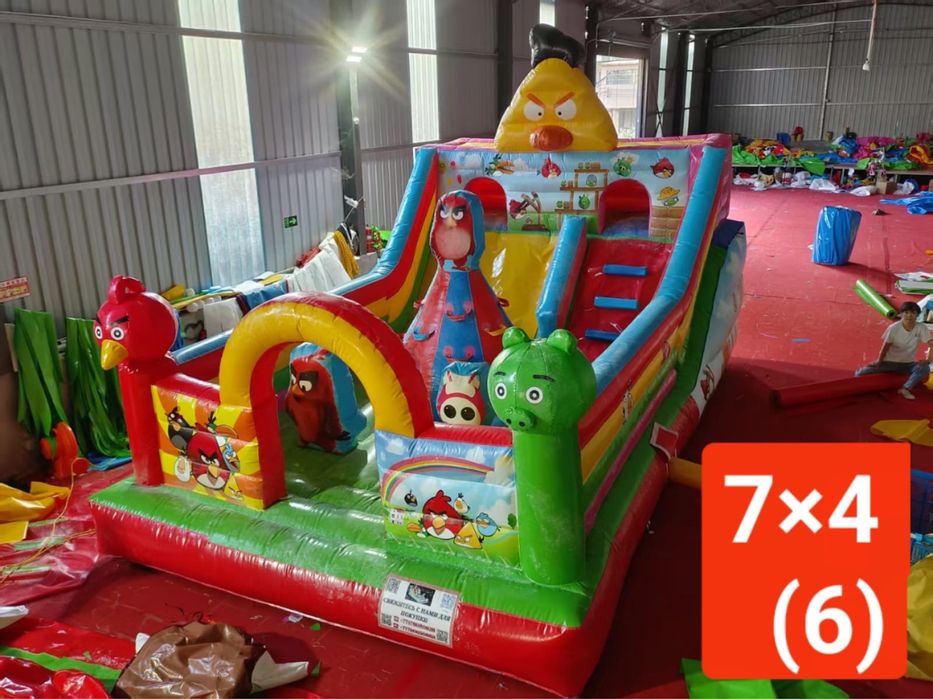 Игрушка надувной батут продам новый