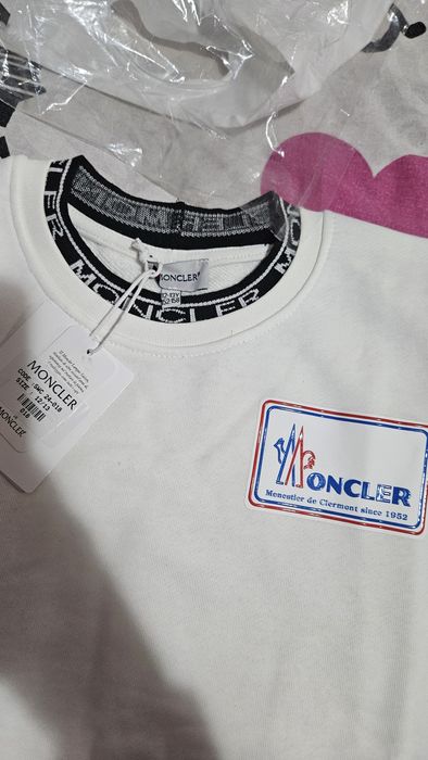 Нова бяла детска блуза 3-4г. до 10г