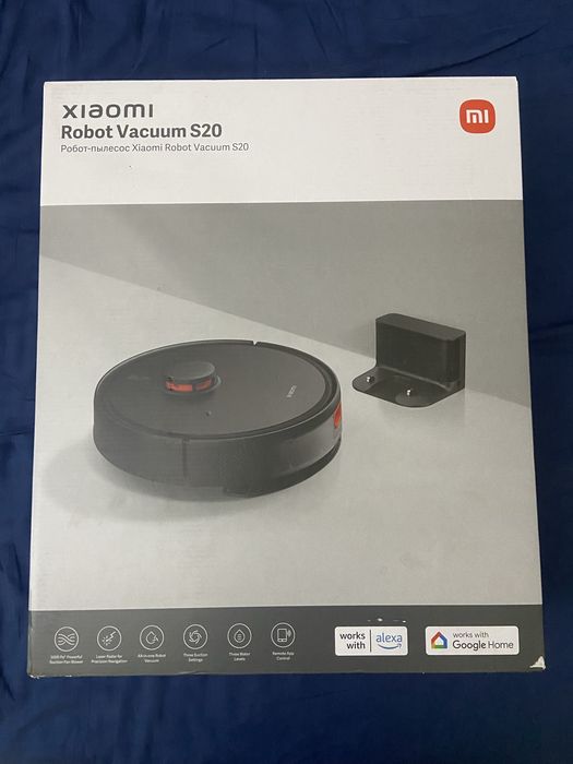 Робот-пылесос Xiaomi Robot Vacuum S20 — на гарантии