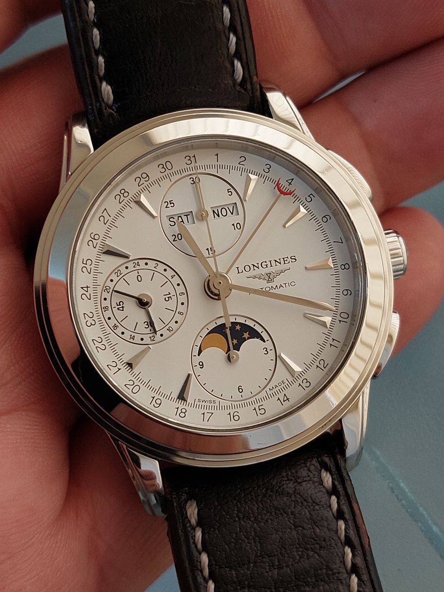 Longines Flagship chronograph Moonphase Calarasi OLX.ro