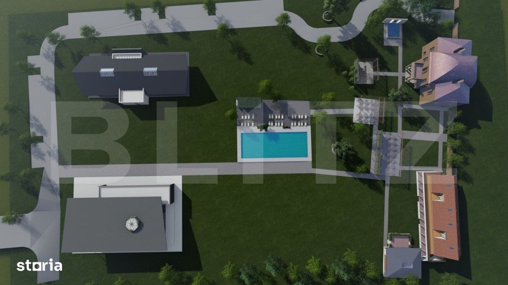 De vanzare conac boieresc, anul 1880, 3 ha teren, 1200 mp construiti,