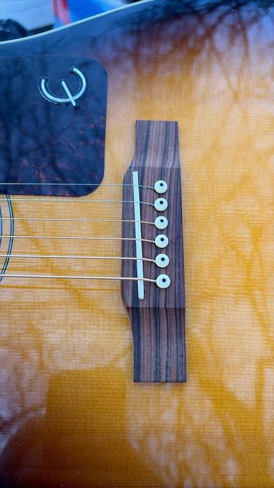 Chitara electro-acustica Epiphone Jumbo AJ-220SCE Vintage Sunburst