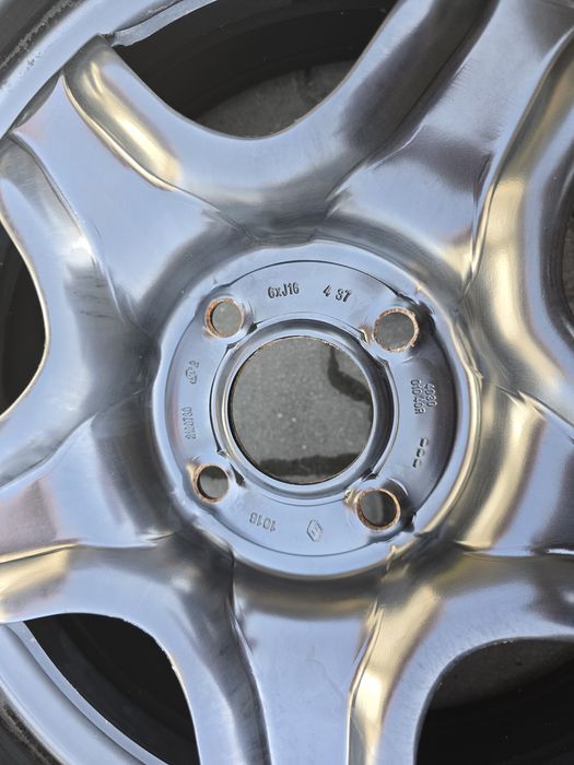 Set Roti Originale Renault  / Dacia 16" 205/55 R16 4x100 Sandero Logan Doker Lodgy Clio Captur