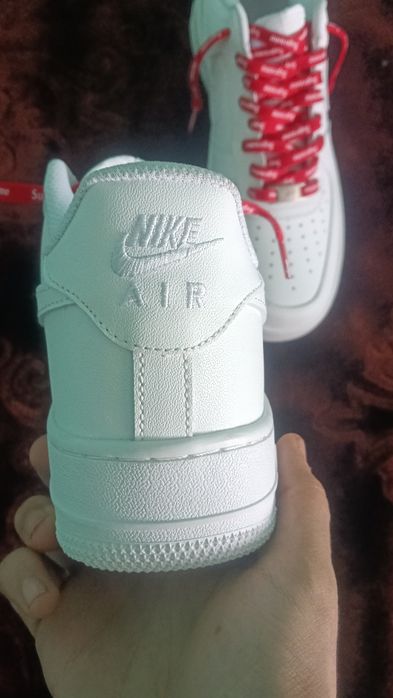 Nike Air force 1 cu șireturi supreme 44