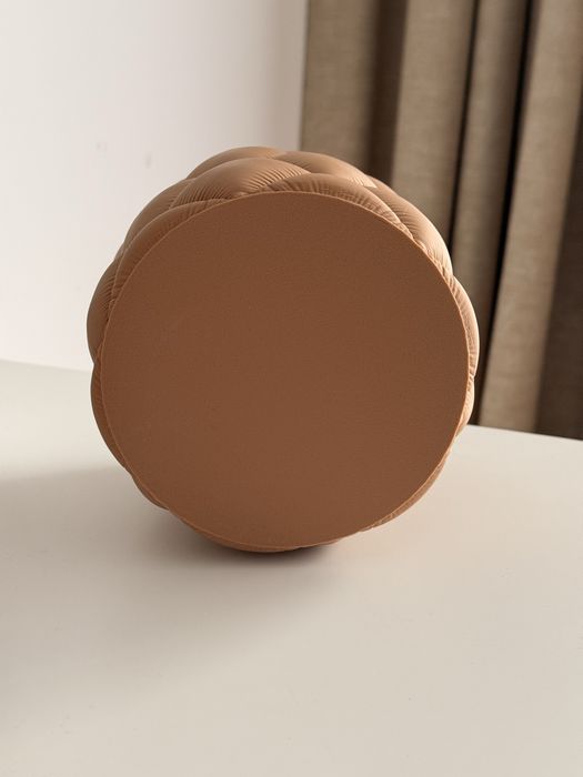 Mască ghiveci decorativă 3D – design modern crem