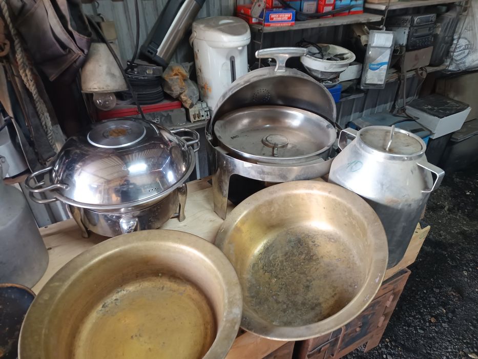 Посуда по хозяйству для дачи