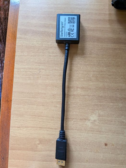 Adaptor display port - dvi + cablu