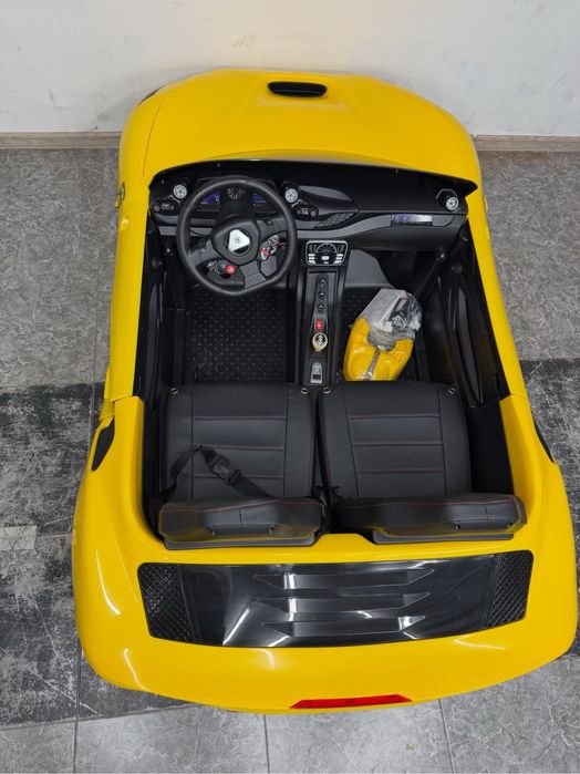 Детский электомобиль Феррари Ф8| двухместный| 24вольт х2| доставка