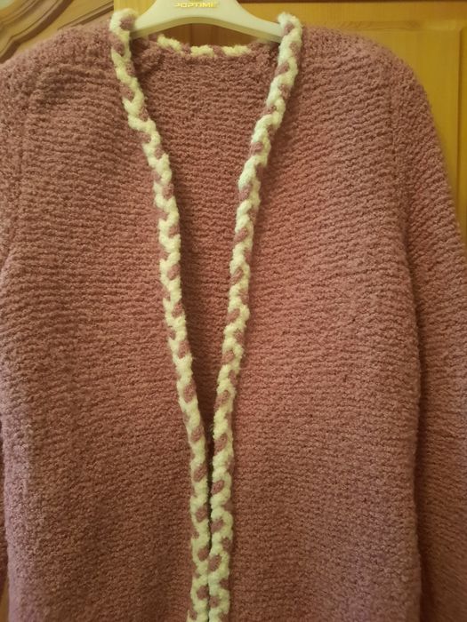 Jacheta călduroasă din material buclat