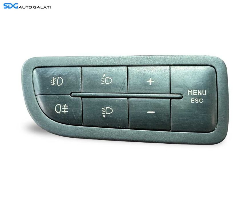 Panou Buton Butoane Bloc Lumini cu Proiectoare si Reglaj Lumini Fiat Linea 2007 - 2018 Cod 7354423220 [LR6143]