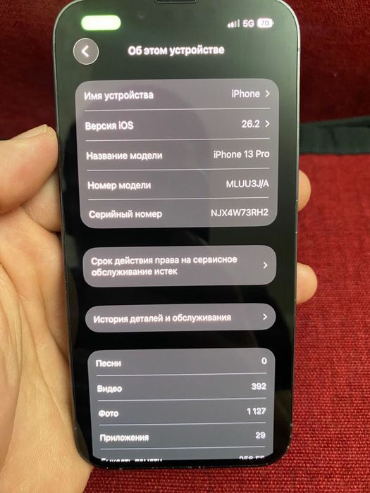 Айфон 13 про 256 гигабайт