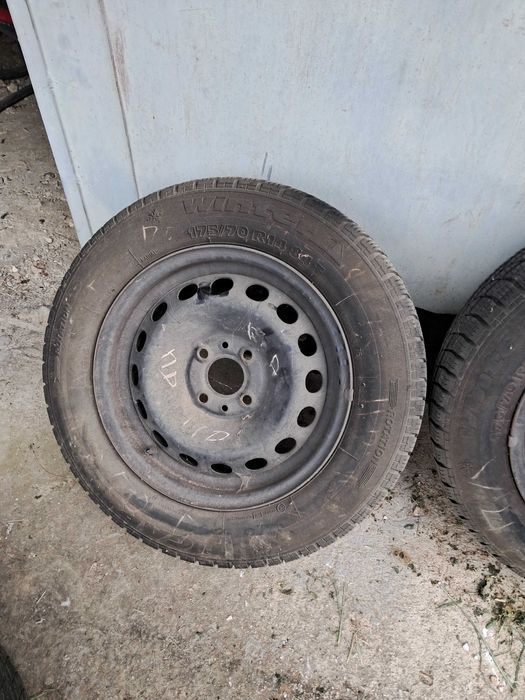 Стоманени джанти с гуми за Опел