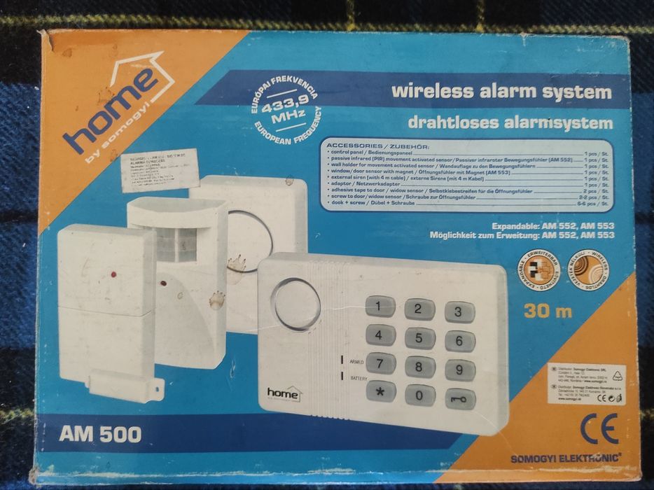 Sistem de alarmă fără fir AM 500 Nefolosit Nou