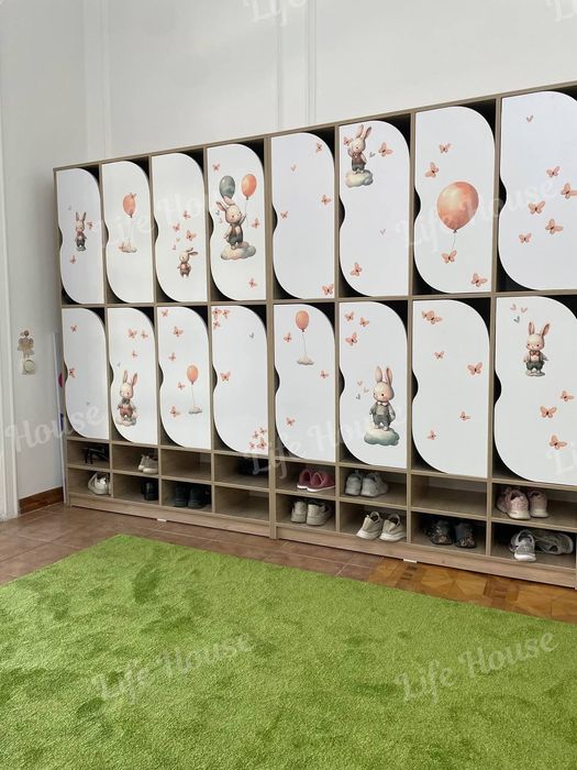 Bolalar bogchalari uchun mebel частный сад мебель кровать шкаф