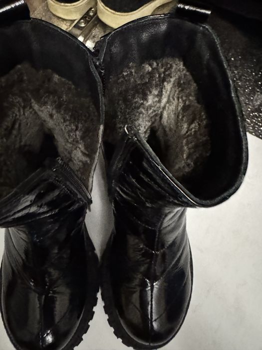 Зимние сапоги натуралка