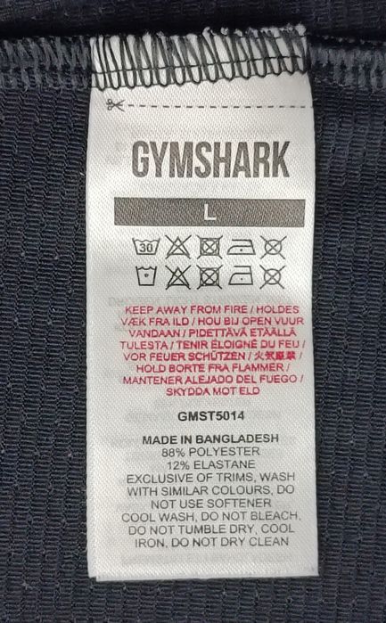 Gymshark Arrival Graphic Shirt оригинална тениска L спорт фитнес тренировки бягане фланелка