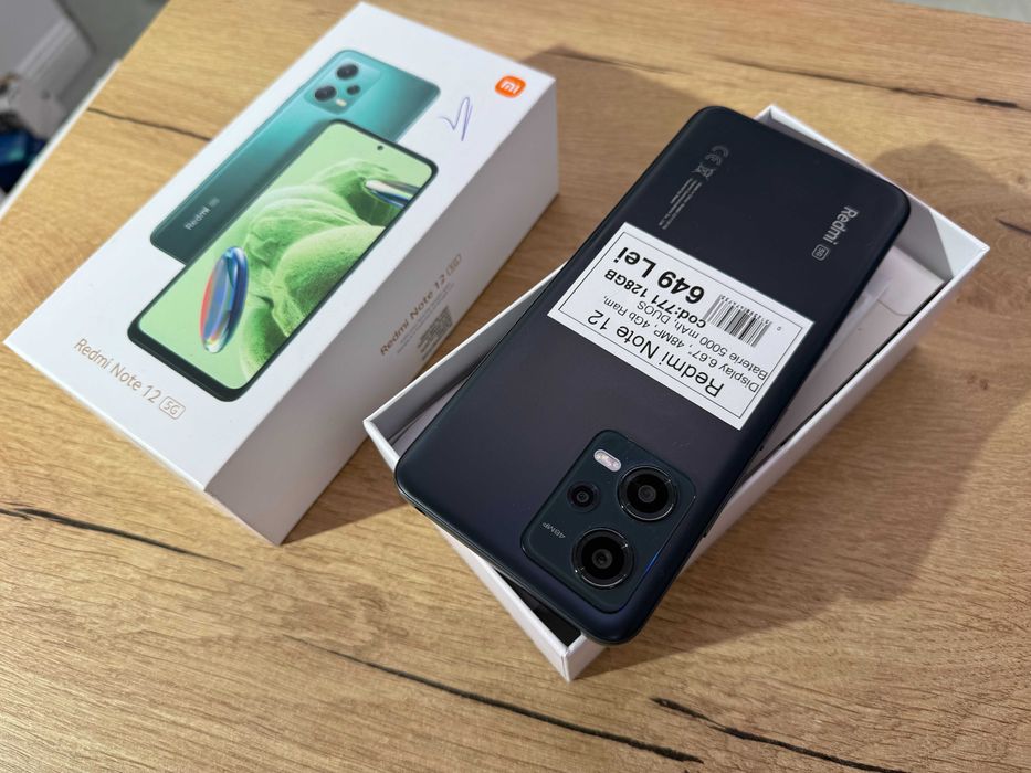 Xiaomi Redmi Note 12 5G 128Gb | Factura & Garantie | Buy-Back |