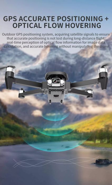 Drona  Camera Sony 4K,gimbal 3 axe , 1200m ,Zbor 35 min,GPS,5G, Noua