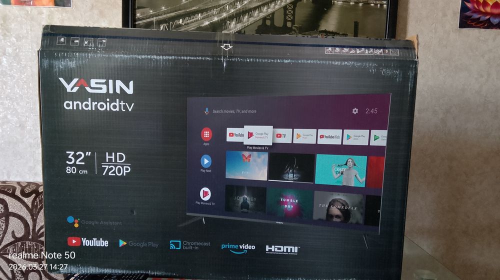 Продам ТВ Yasin 32 смарт