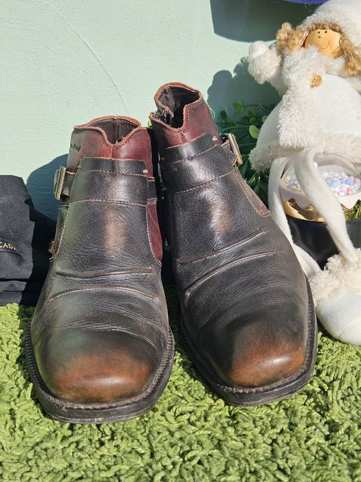 Bugatti мъжки боти от кожа N42