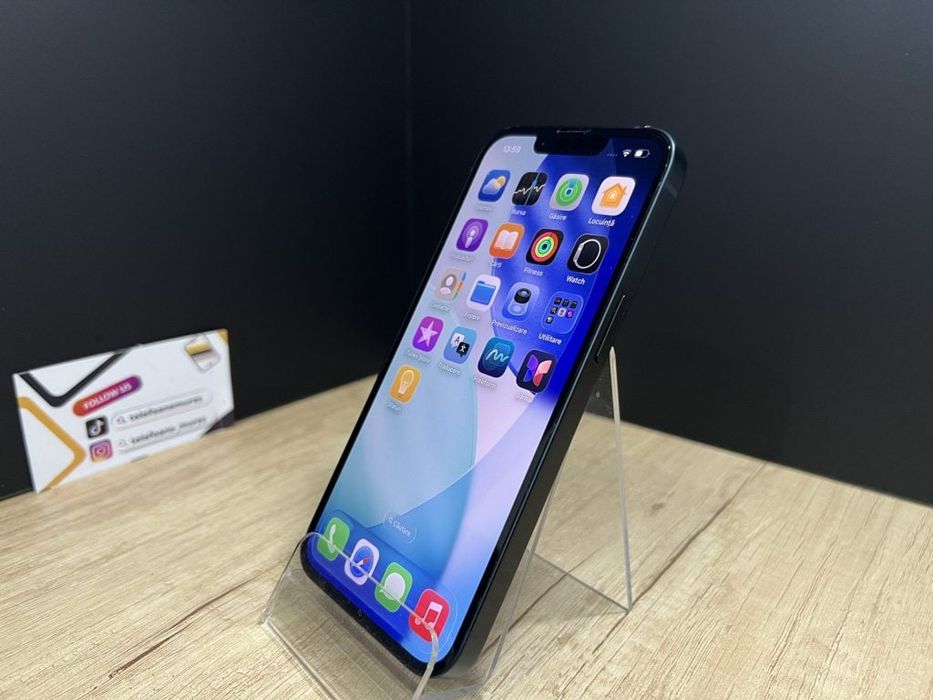 iPhone 13 128Gb Midnight Second-Hand 3 ani garanție, Telefoane Mures