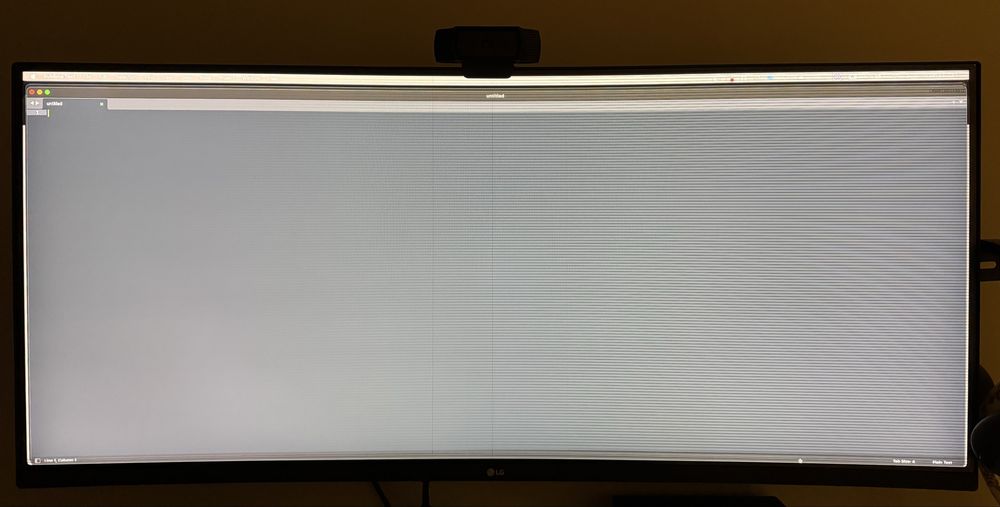 Vand monitor LG 34GL750 - B cu defect