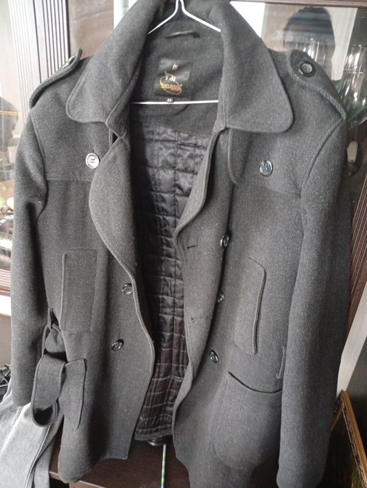 Пальто мужское теплое