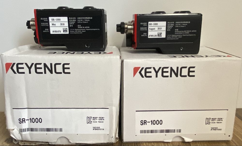 Cititoare coduri industriale Keyence SR-1000, SR-751, SR-752