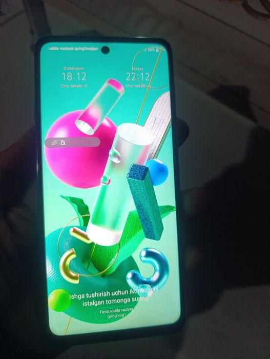 LG Q92 yangi koreyiski xali Oʻzbekistonda ishlamagan