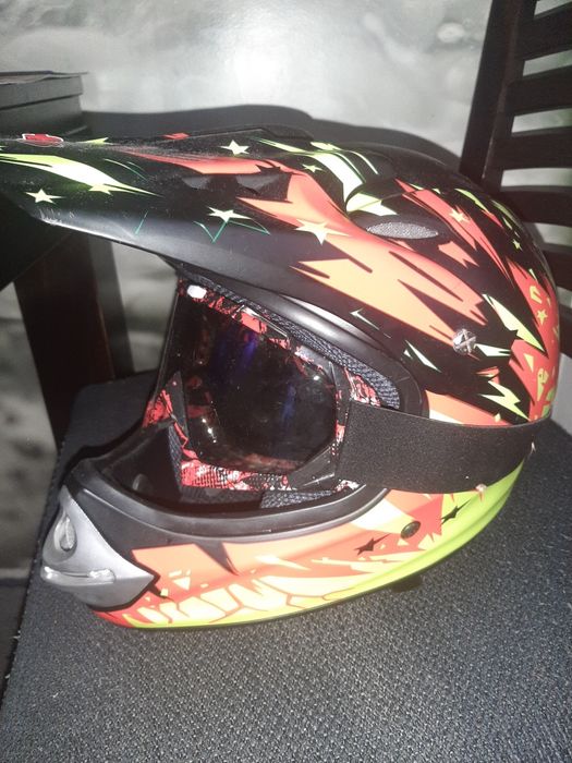 Каска GHB OFF ROAD+ очила